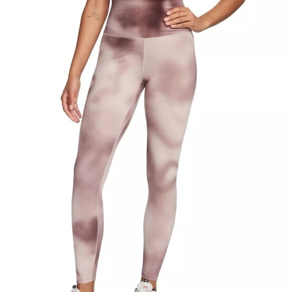 New Nike Dri-FIT High Rise Printed Training Legging Full Length FQ6260-208 XS
